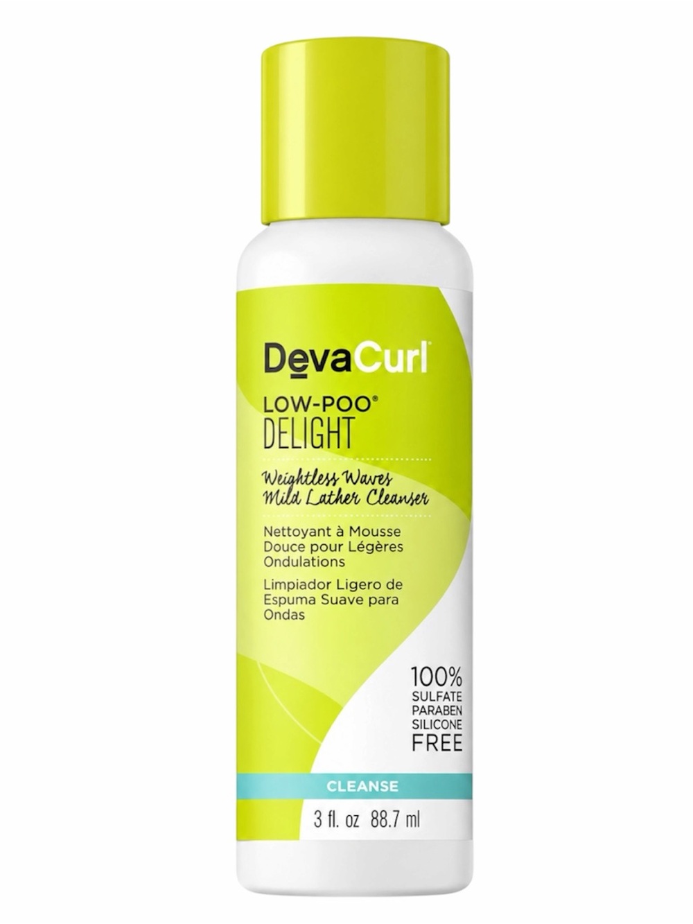 DEVACURL LOW-POO DELIGHT CLEANSE 88.7ML - BRAND NEW